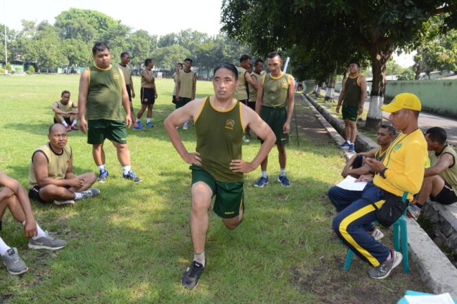 
					Prajurit Korem 082/CPYJ Kota Mojokerto Berjuang Untuk Naik Pangkat