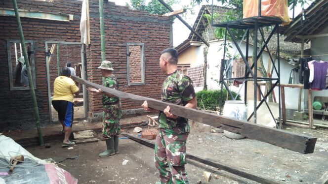 
					Pembangunan RTLH di Kodim Jember, Berpindah Sasaran