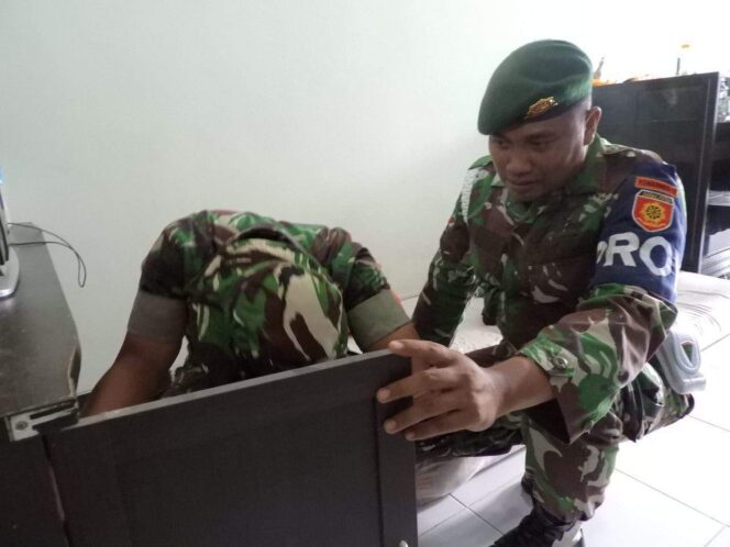 
					Rumah Prajurit Armed 12/Kostrad di Inspeksi