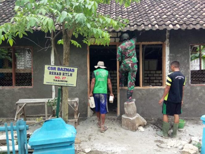 
					Tukang Profesional Diterjunkan Dalam TMMD 104 Di Tuban