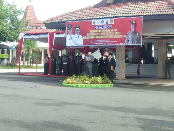 
					PERINGATAN UPACARA HUT DAMKAR SATPOL PP DAN SATLINMAS KABUPATEN NGAWI