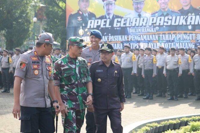 
					Danrem 083/Baladhika Jaya Malang, Yakinkan Pemilu di Malang Raya Berjalan Aman
