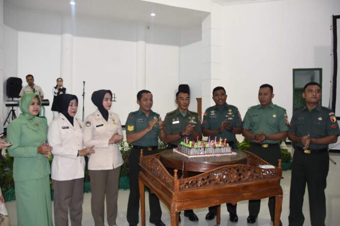 
					Korem Bhaskara Jaya Rayakan Ulang Tahun Prajurit