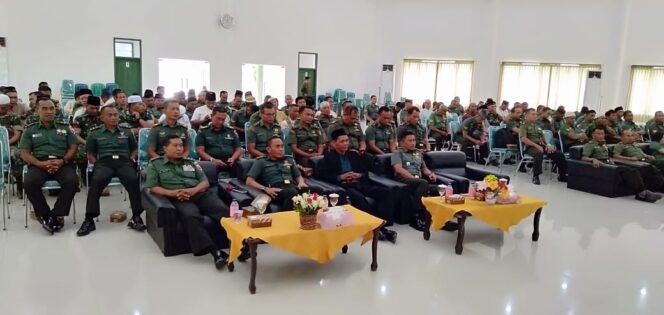 
					Isra’ Mi’raj di Korem 084/Bhaskara Jaya, Jadi Ajang Peningkatan Kedisiplinan Prajurit