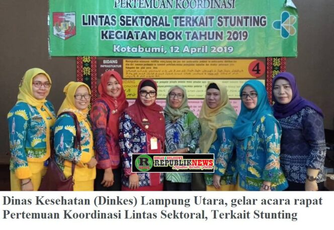 
					Dinkes Lampura Rapat Pertemuan Koordinasi Lintas Sektoral Mengenai Kasus Stunting