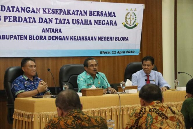 
					Pemkab Blora Dan Kejaksaan Negeri Teken MoU Bidang Perdata dan Tata Usaha.