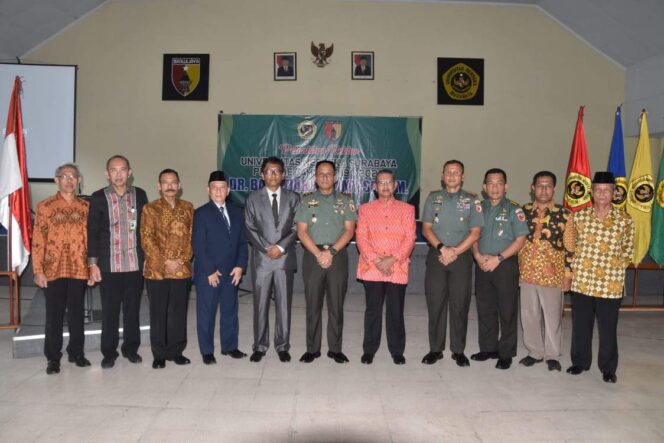
					Pangdam Brawijaya Hadiri Pelantikan Rektor Universitas Merdeka Surabaya