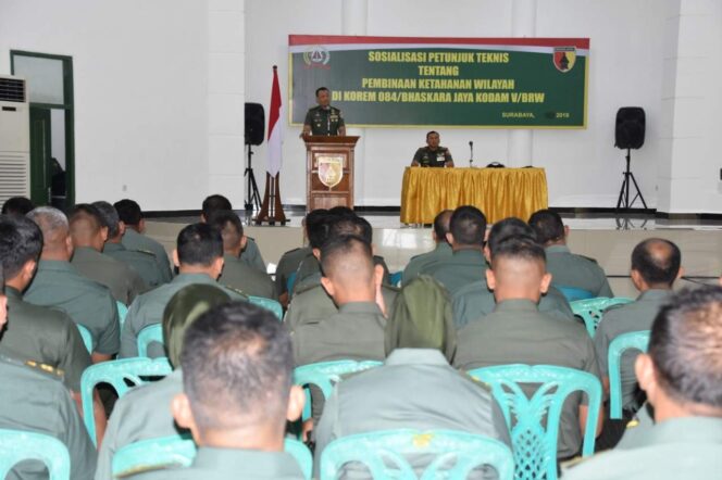 
					Juknis Bintahwil Diharapkan Mampu Samakan Persepsi Prajurit Korem Bhaskara Jaya