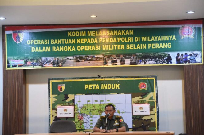 
					Kodim Surabaya Timur dan Selatan Masuki Latihan Geladi Posko I