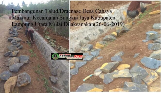 
					Desa Cahaya Makmur Mulai Realisasikan Pembangunan Drainase