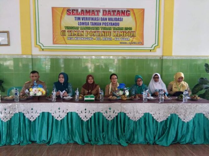 
					Penilaian Lomba Taman Posyandu Kabupaten Tuban Tahun 2019.