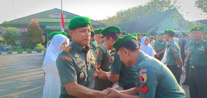 
					Halal Bihalal, Perkuat Hubungan Pimpinan dengan Prajurit Kodim Mojokerto
