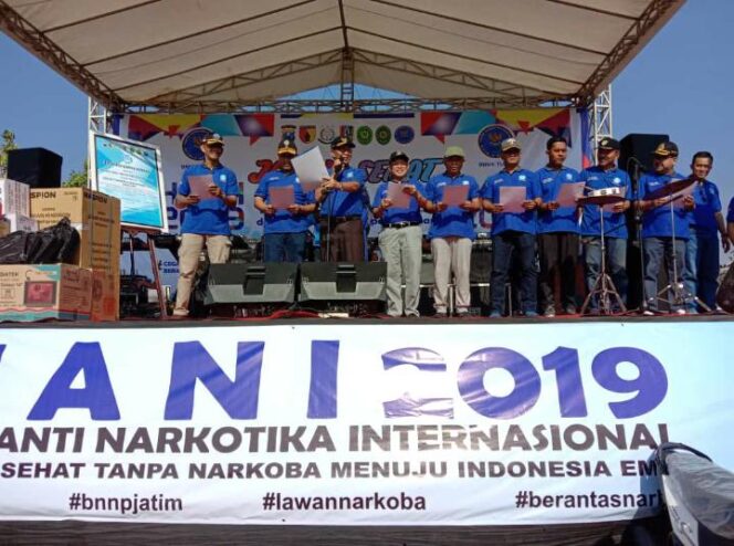 
					Deklarasi Tuban Zero Narkoba Libatkan Pemkab dan BNNK .