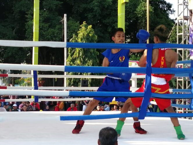 
					Cabor Tinju, Atlet Tuban Menang TKO Pada Ronde ke 3.