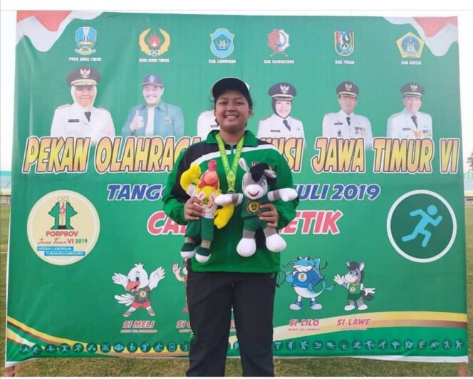 
					Tolak Peluru Putri Sumbang Medali Perak Buat Tuban .