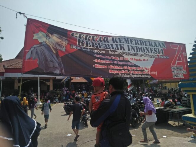 
					Gebyar “HUT RI Ke-74 Th” Desa Gedangrowo Prambon Sidoarjo