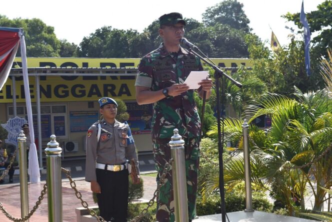 
					Dandim Tuban Pimpin Apel Gelar Pasukan Operasi Patuh Semeru 2019 Di Mapolres Tuban