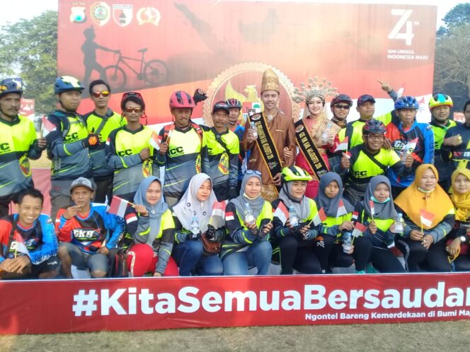 
					Garda Mojopahit, PEMKAB, TNI & POLRI Kabupaten Mojokerto Ngontel Bareng Dengan Motto “Kita Semua Bersaudara”