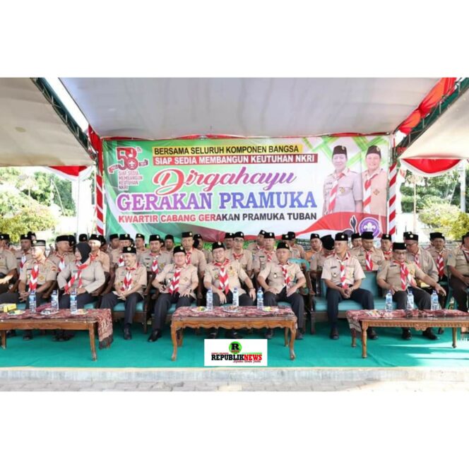 
					Peringati Hari Pramuka ke-58 ,Bupati Ajak Pramuka Membangun Keutuhan NKRI.
