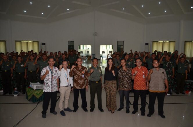 
					Hadapi MPP, Prajurit Korem Terima Pembekalan dari Bank BTPN