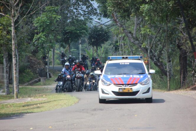 
					Rombongan Japstyle Waikanan Di sambut Kapolres Lampung Barat