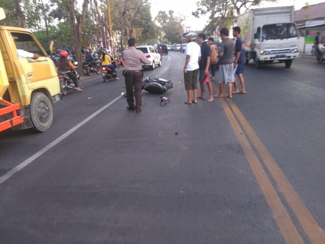 
					Maling Apes…Nyungsep Saat Kabur Bawa Motor Curian