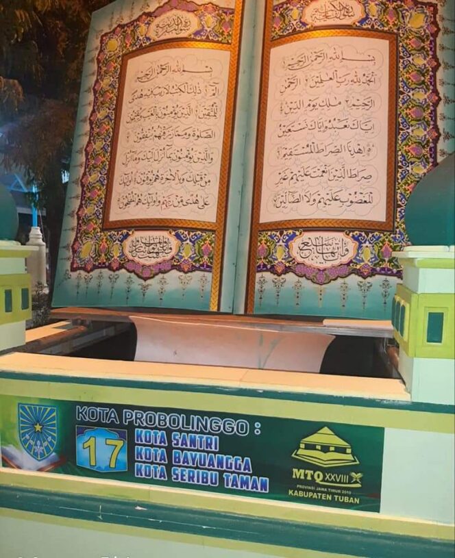 
					33 Kabupaten/ Kota se- Jawa Timur Ikuti Pawai Ta’aruf Kafilah MTQ ke-XXVIII Jawa Timur di Kabupaten Tuban.