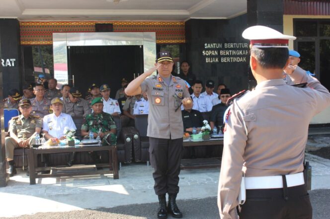 
					Apel Gelar Pasukan Operasi Zebra Krakatau 2019 ”Kamseltibcar Lantas” Wilayah Hukum Polres Lampung Barat