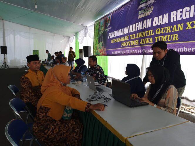 
					MTQ Jawa Timur ke-XXVIII Kabupaten Tuban Mulai di Banjiri Kafilah dari 33 Kabupaten/ Kota.