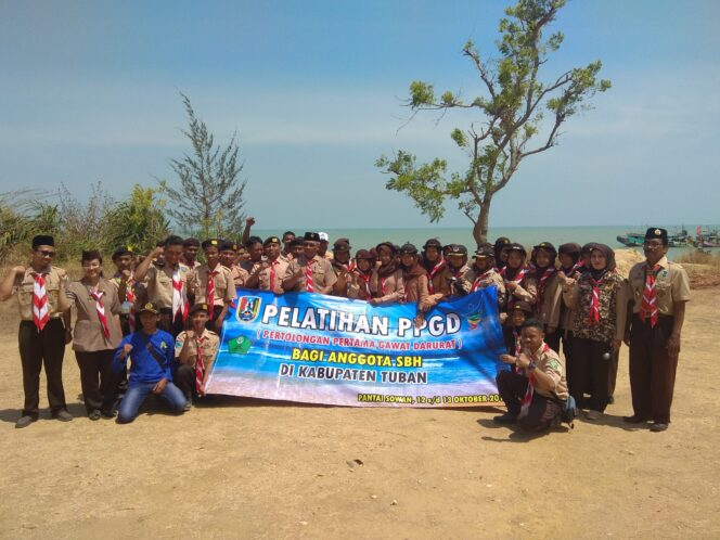 
					Pelatihan PPGD Bagi Anggota Saka Bakti Husada Tuban dan Orientasi Promkes.