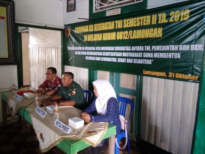 
					Kodim 0812/Lamongan Bersinergi melalui Program Keluarga Berencana
