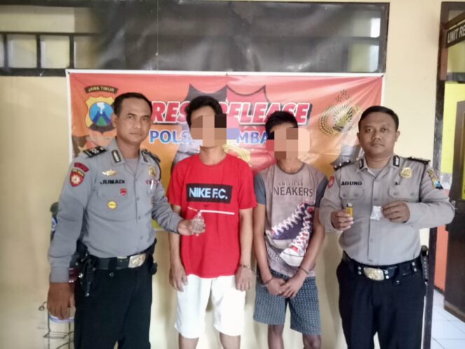 
					Unit Reskrim Polsek Jombang Mengamankan Dua Budak Narkoba di Sebuah Kolam Pancing