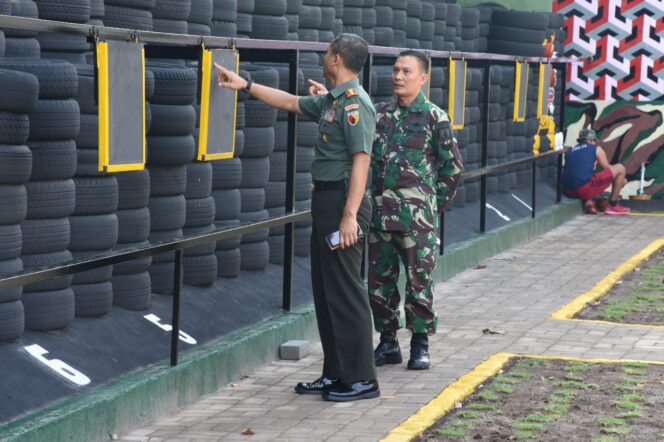 
					LAPANGAN TEMBAK DIRENOVASI, PACU KETANGKASAN PRAJURIT KOREM BHASKARA JAYA