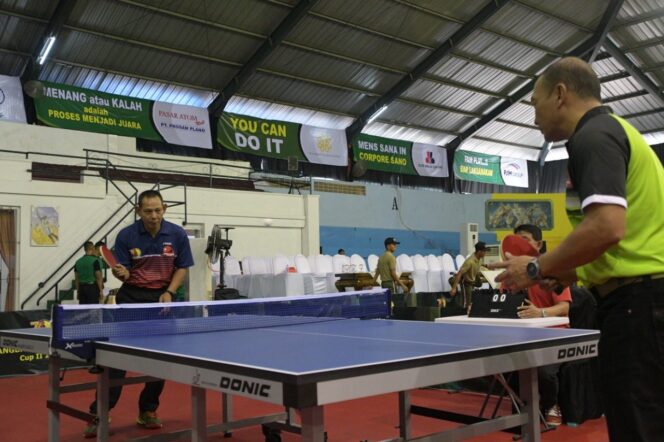 
					Kejuaraan Terbuka Tenis Meja Dihelat di GOR Hayam Wuruk Makodam Brawijaya