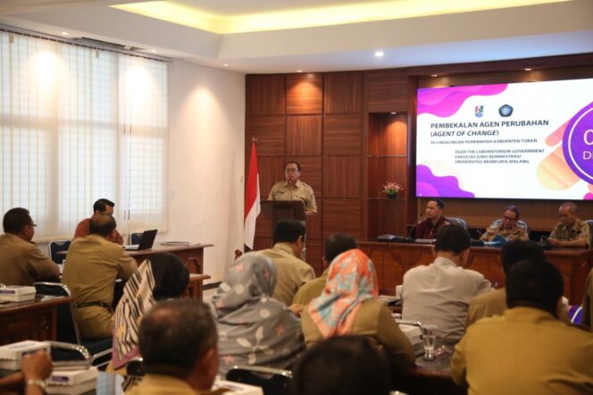 
					46 Calon Agen Perubahan Pemkab Tuban Ikuti Pembekalan.