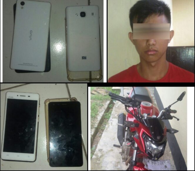 
					Jajaran Polsek Pesisir Utara Mengamankan Pelaku Pencurian Handpone