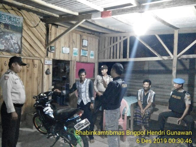 
					Tekan Angka Kriminalitas, Polsek Bengkunat Tingkatkan Patroli Malam