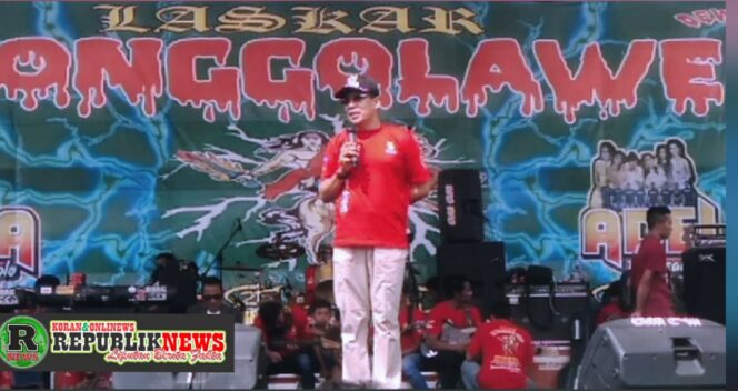 
					Setiajit Sapa Ribuan Pemuda Tuban Pada HUT Laskar Ronggolawe Nusantara ke-16.