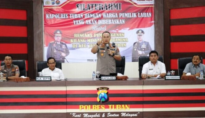 
					Polres Tuban Siap Amankan Pembangunan Kilang Minyak GRR