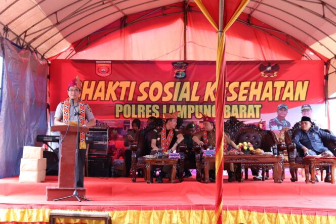 
					Bakti Sosial Pengobatan Gratis Oleh Polres Lampung Barat