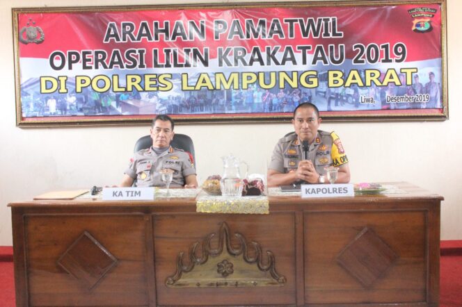 
					Kapolres Lampung Barat Sambut Kedatangan Pamatwil Polda Lampung