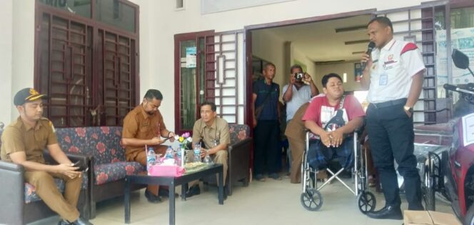 
					16 Penyandang Disabilitas Mendapatkan Bantuan Dari Dinsos Aceh Timur