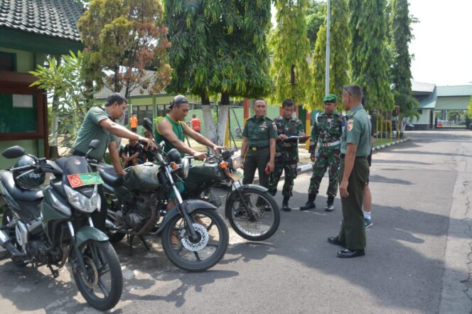 
					Cegah Insiden di Jalan Raya, Kendaraan Anggota Korem Bhaskara Jaya Dicek