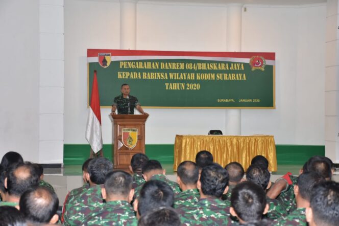 
					Danrem Bhaskara Jaya Minta Babinsa Harus Luwes dan Paham Wilayah Teritorial