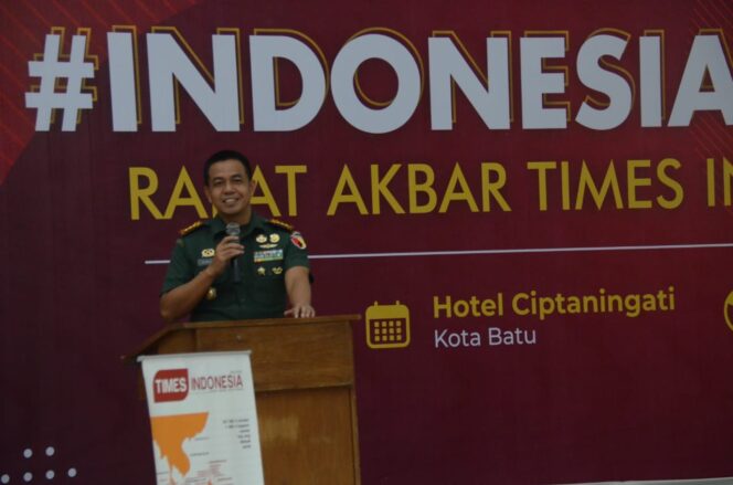 
					Hadir di Rapat Akbar Media, Kolonel Zainuddin: Kalau Mau Maju, Harus Berkarakter