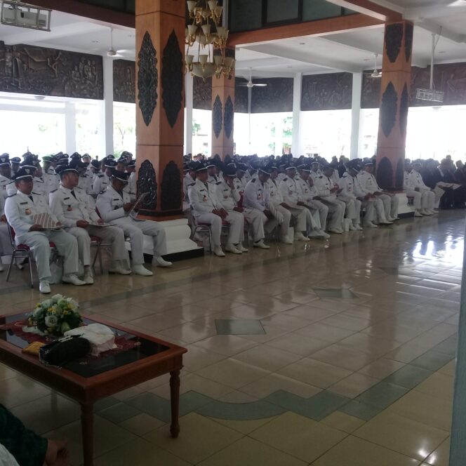 
					Serah Terima Jabatan 7 Kepala Desa di Kecamatan Pringkuku