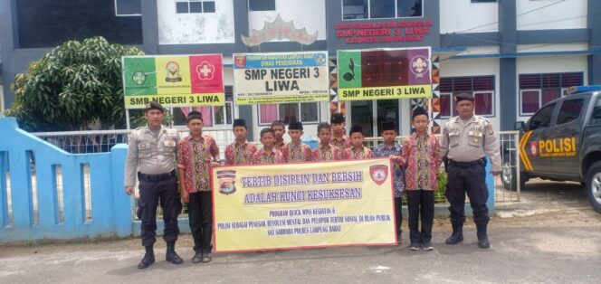 
					Sat Sabhara Polres Lampung Barat Laksanakan Patroli Dialogis Ke Sekolah dan Pondok Pesantren