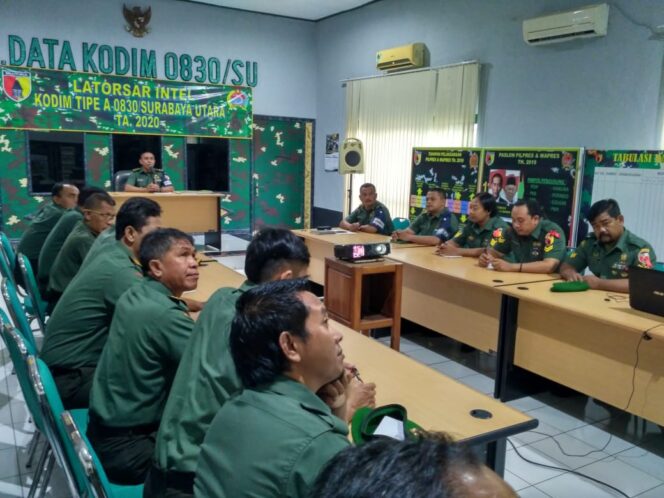 
					Skill Intelijen Prajurit Kodim Surabaya Utara Diuji