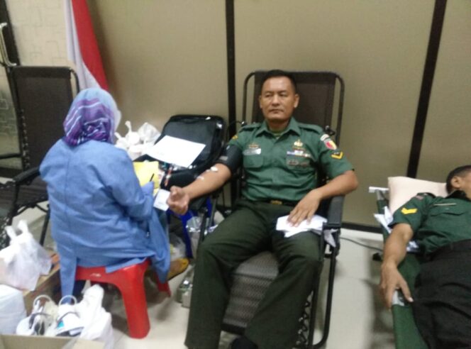
					Hari Pers Nasional Tahun 2020, Pendam Brawijaya Sumbang Darah