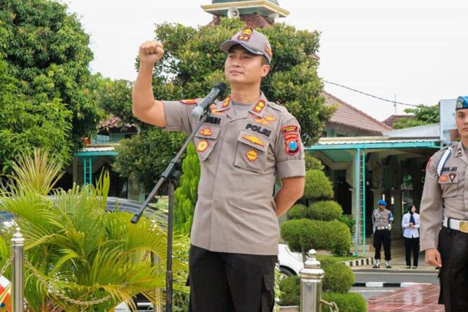 
					Dalam Apel Pagi Pertama Kapolres Tuban , Asmaul Husna bergelora di Mapolres Tuban